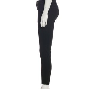 J Brand black mid rise Capri length skinny jeans size 25